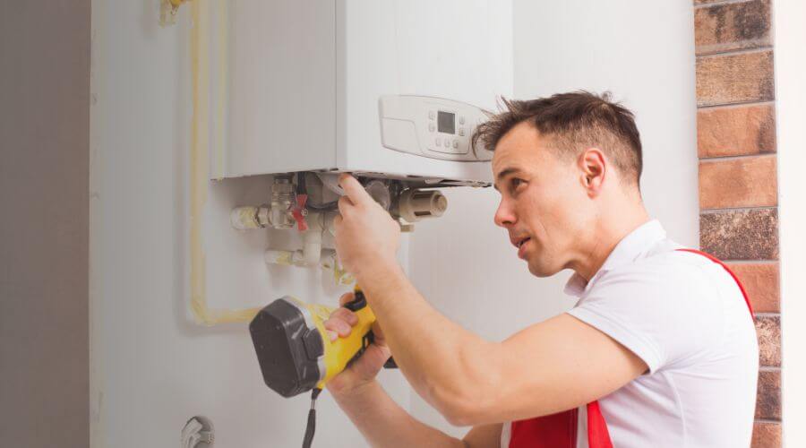 Local tankless water heater installation in Isom, KY